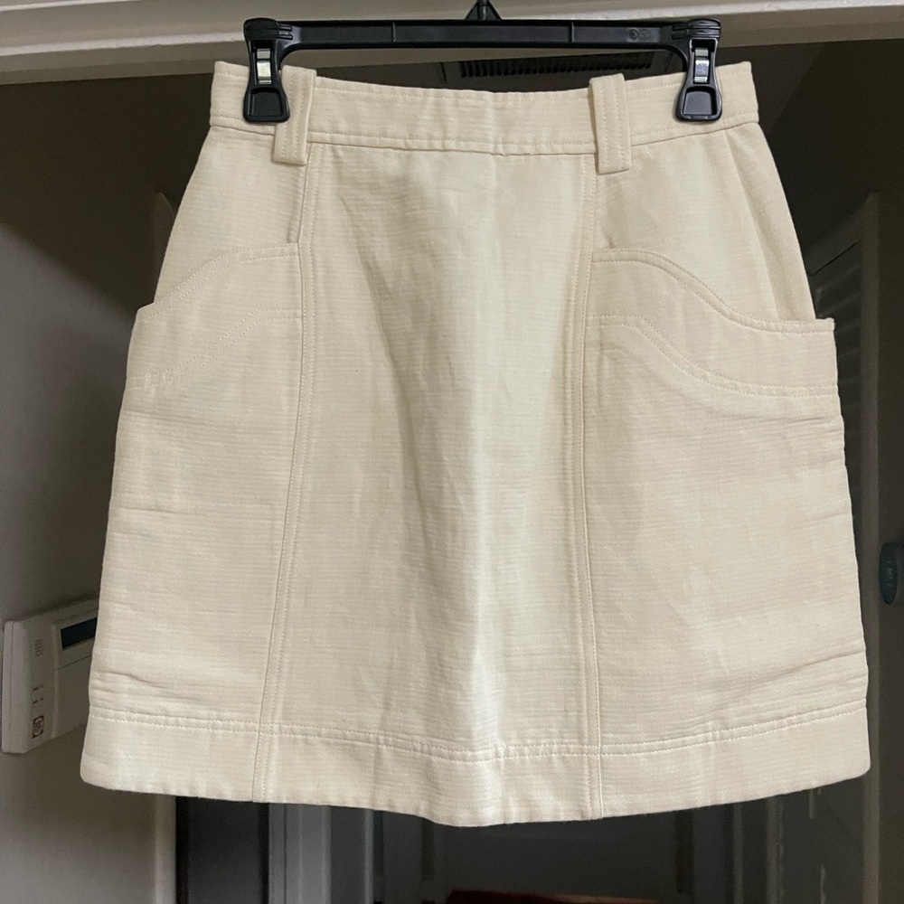 EUC Acler Off White Mini Skirt - Picture 2 of 4